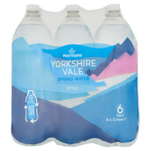 M YORKSHIRE VALE STILL SPRING WATER 6X2L