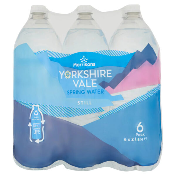 M YORKSHIRE VALE STILL SPRING WATER 6X2L