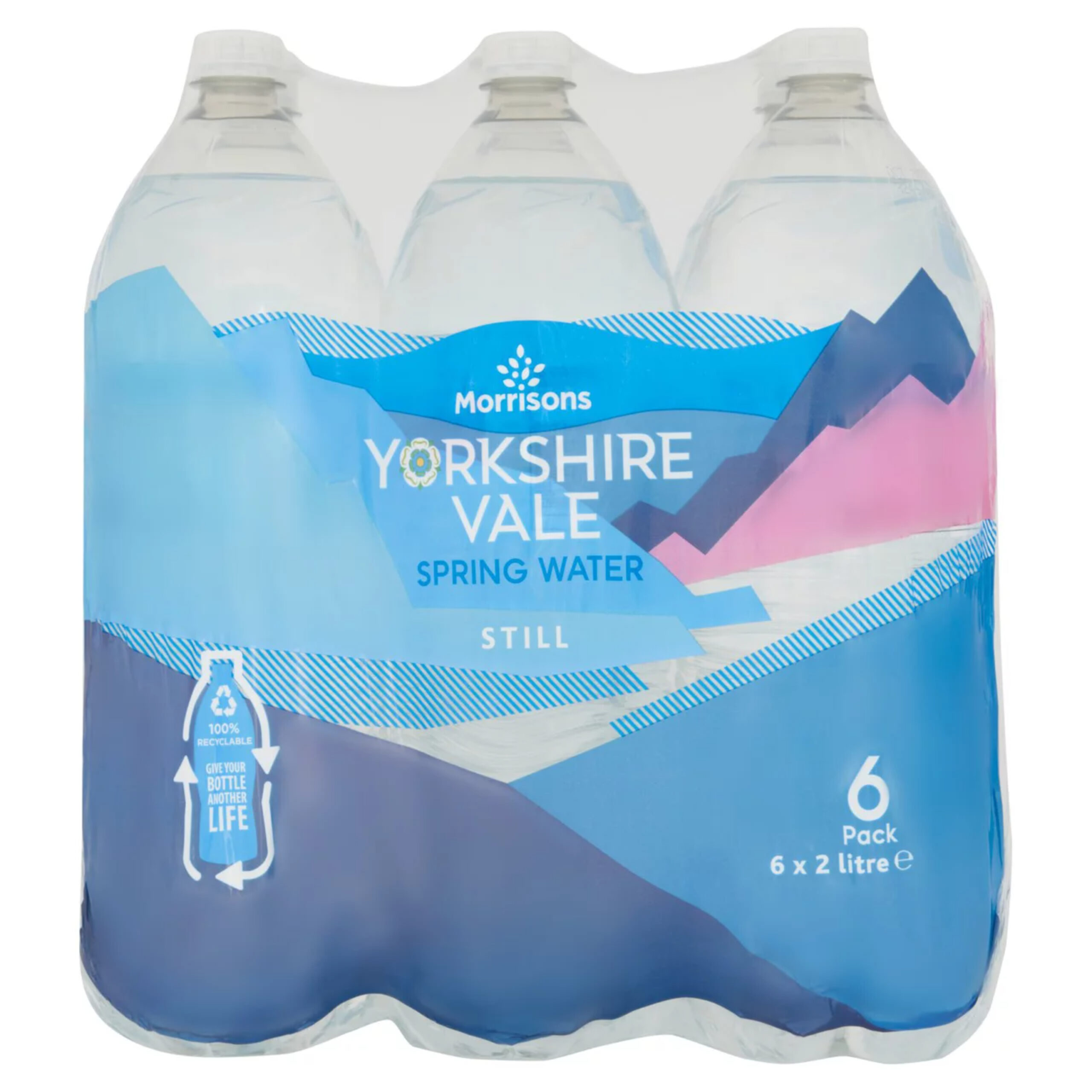 M YORKSHIRE VALE STILL SPRING WATER 6X2L - Image 1