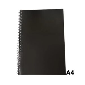 Training Materials NUTMEG A4 WIRO PAPERBACK NOTEBOOK 60GSM 70 SHEETS