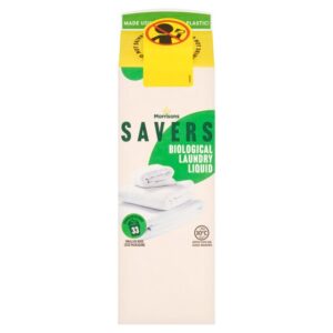 Training Materials M SAVERS BIO LAUNDRY LIQUID 33W 1L