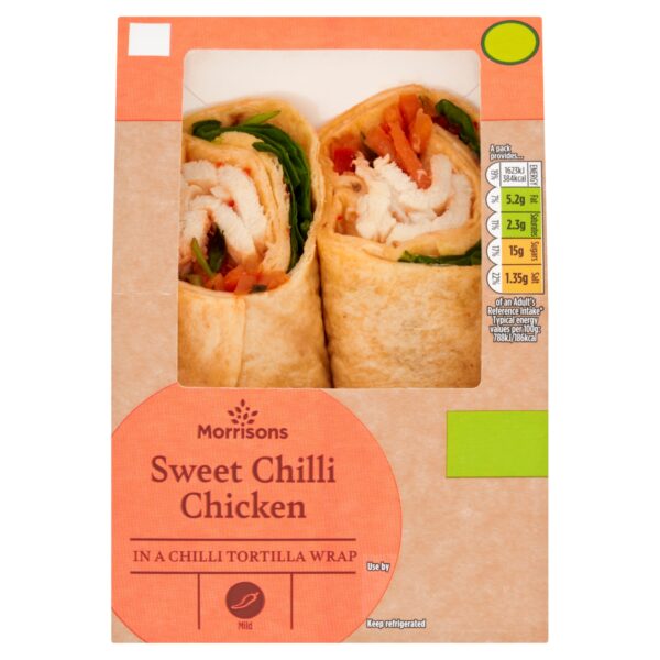 M SWEET CHILLI CHICKEN WRAP
