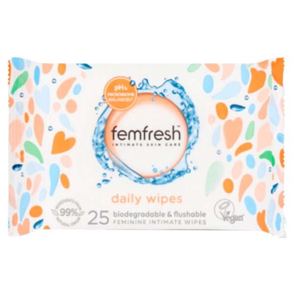 FEM FRESH WIPES 25S