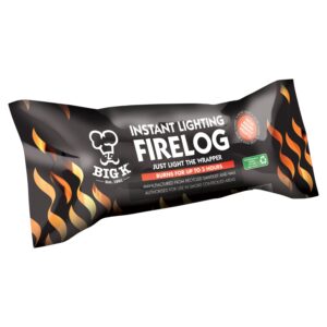 BIG K INSTANT LIGHT FIRE LOG 1KG