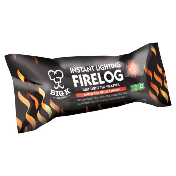 BIG K INSTANT LIGHT FIRE LOG 1KG