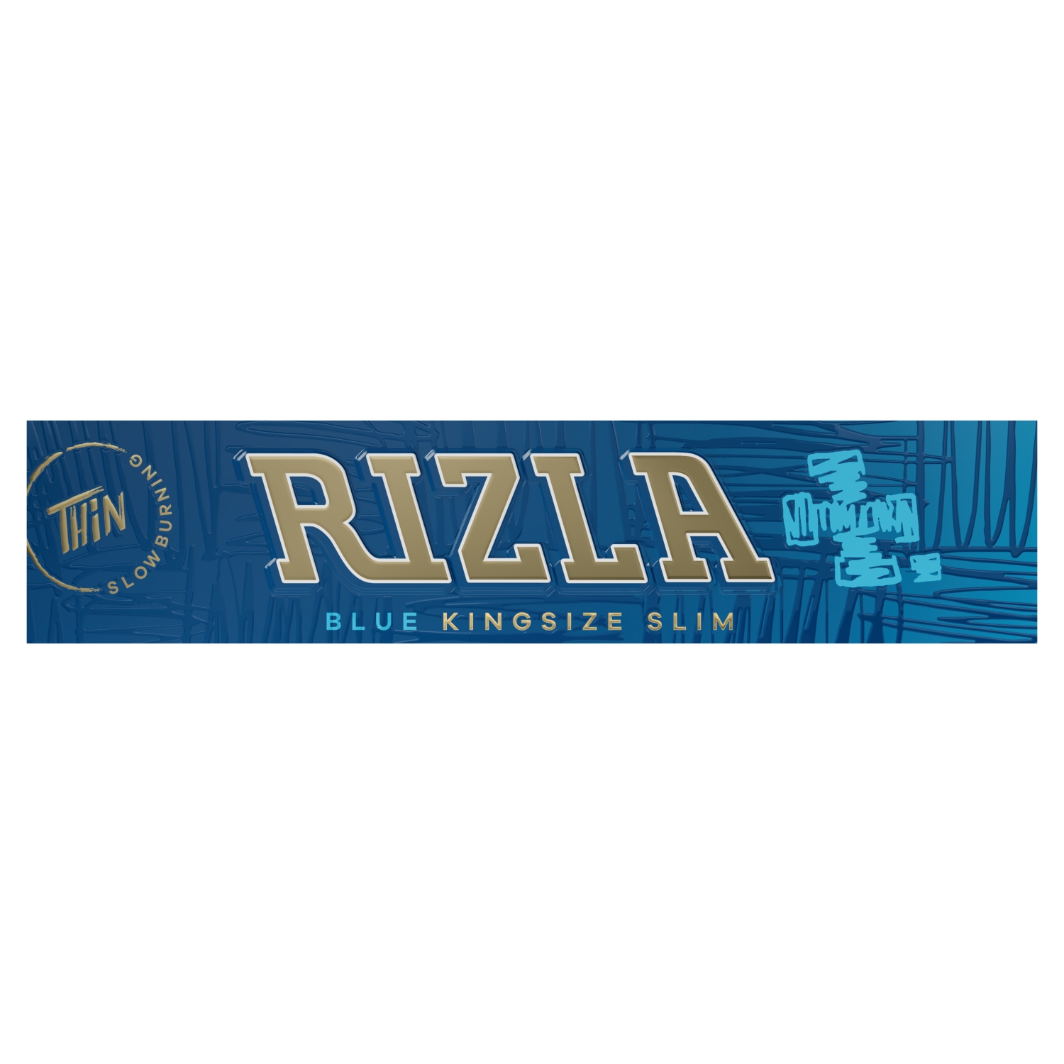 RIZLA KINGSIZE SLIM BLUE 32S - Image 1