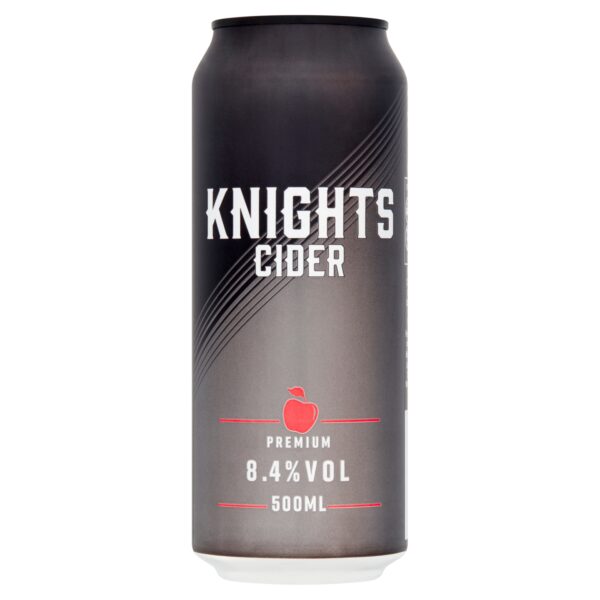 KNIGHTS APPLE CIDER 500ML (ABV 8.4%)