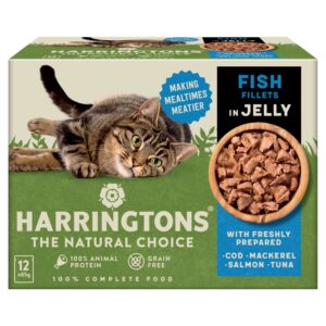 5013919004194_0.jpg HARRINGTONS CAT FISH SELECTION IN JELLY 12 X 85G