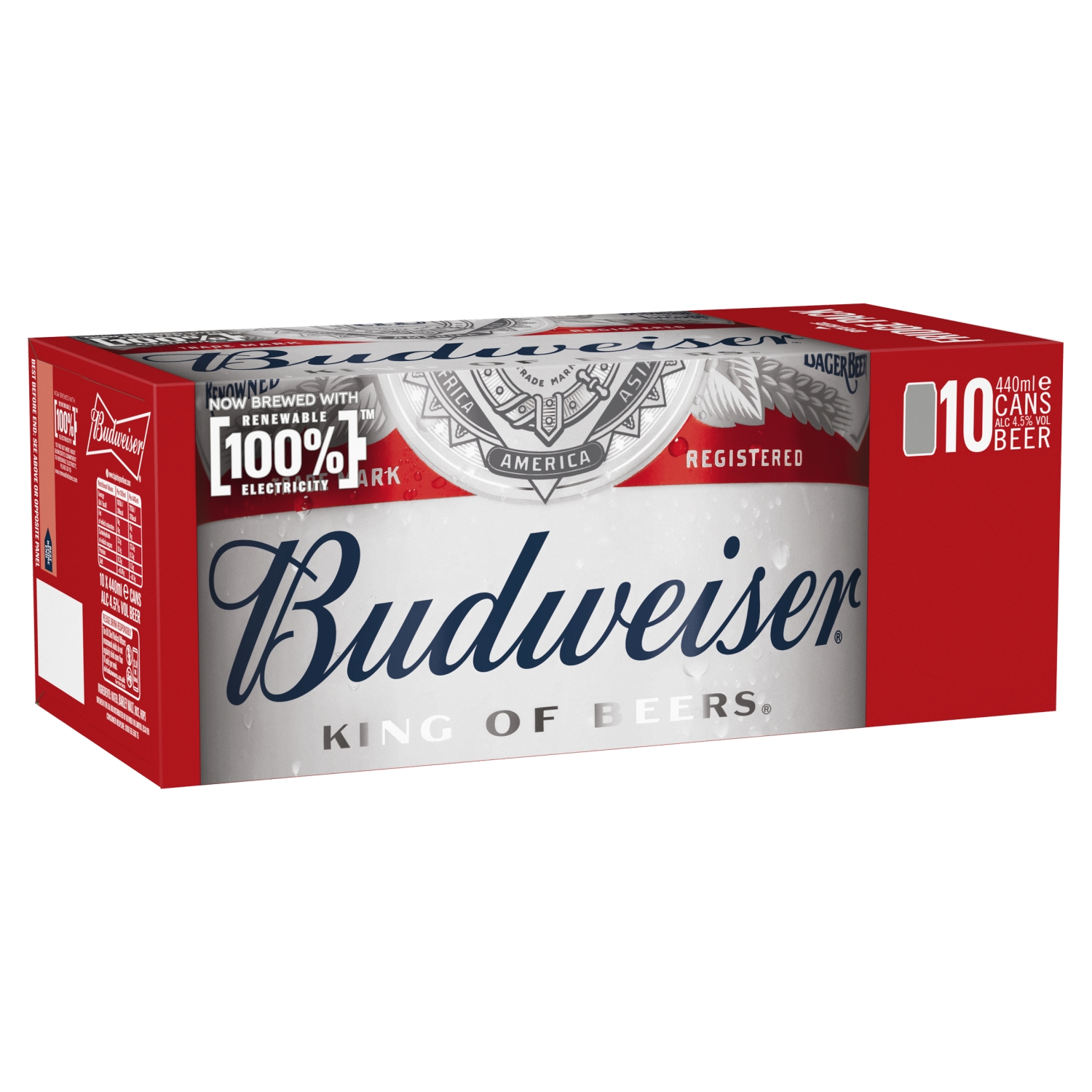 BUDWEISER 10X440ML - Image 1