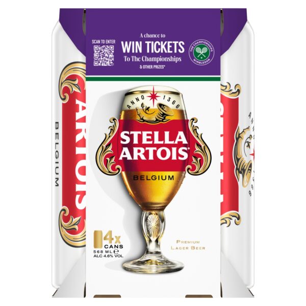 STELLA ARTOIS 4X568ML