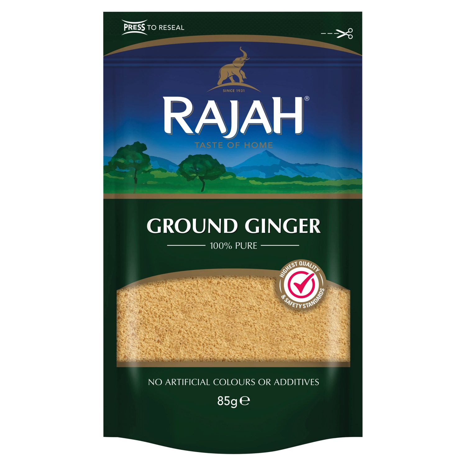 RAJAH GROUND GINGER 85G - Image 1