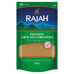 5015821145088_0.jpg RAJAH GROUND DHANIYA (CORAINDER) 100G