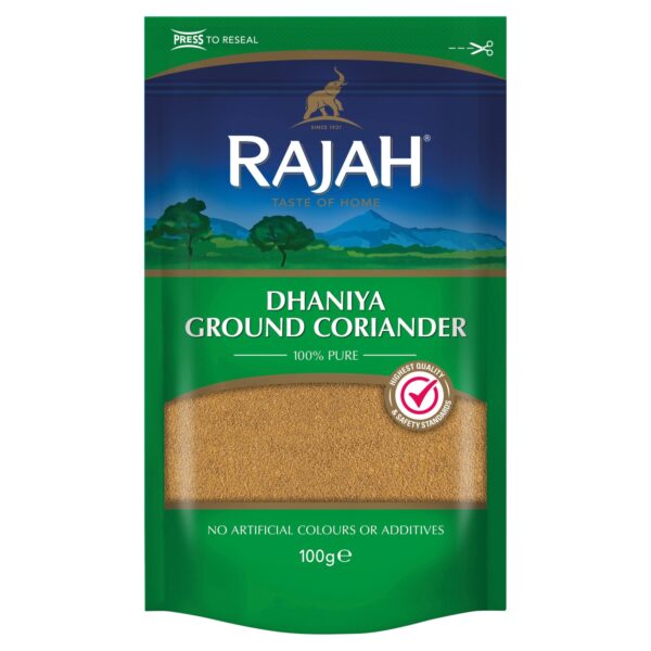 RAJAH GROUND DHANIYA (CORAINDER) 100G