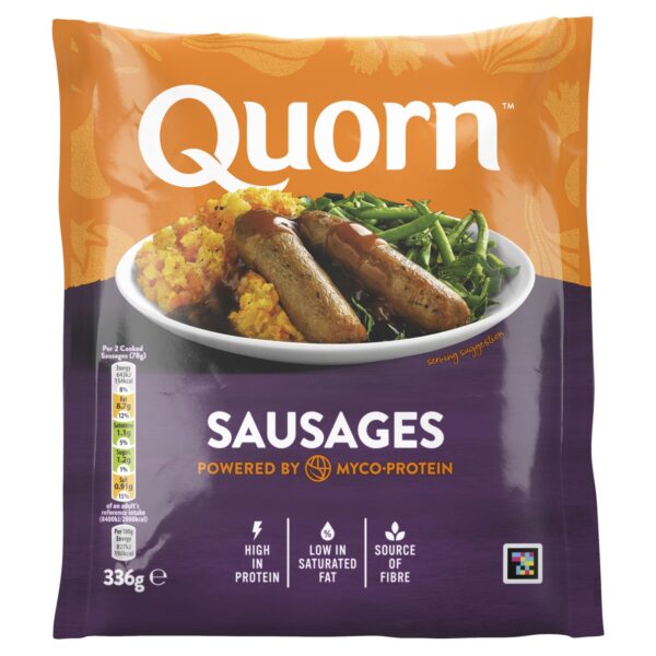 QUORN SAUSAGES 336G