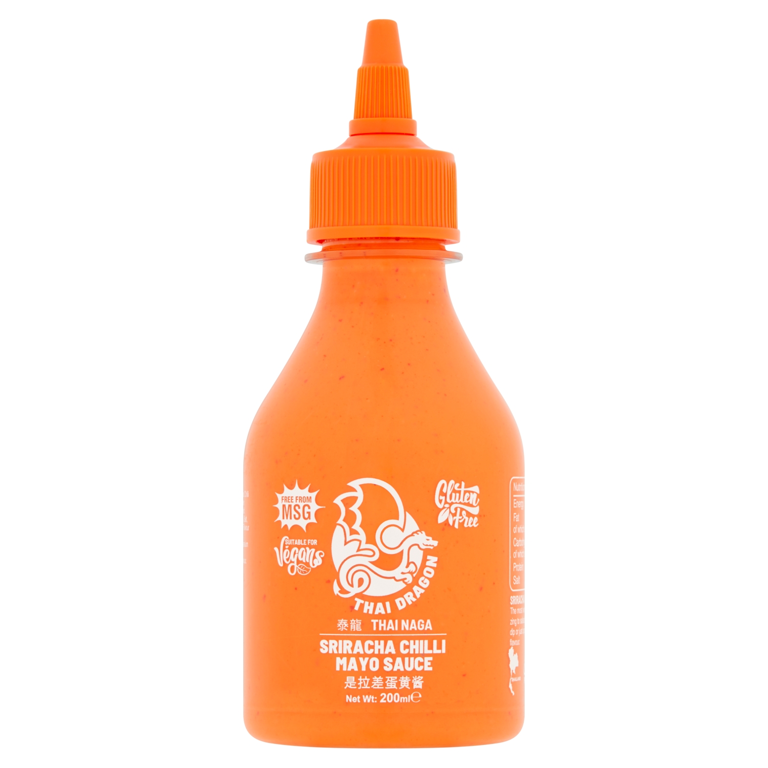 THAI DRAGON SRIRACHA MAYONNAISE 200ML - Image 1
