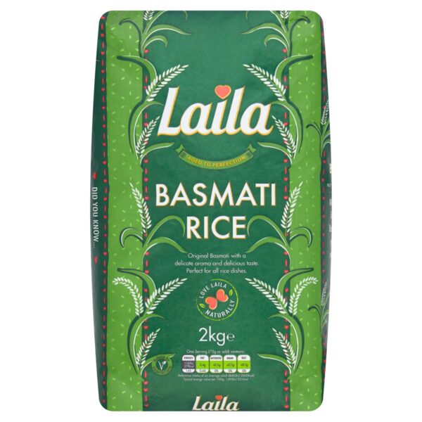 SURYA LAILA BASMATI RICE 2KG
