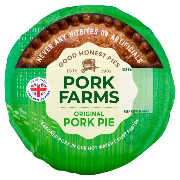 PORK FARM INDIVIDUAL PORK PIE 140G