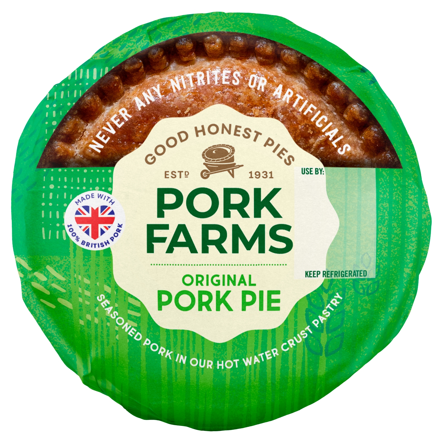 PORK FARM INDIVIDUAL PORK PIE 140G - Image 1