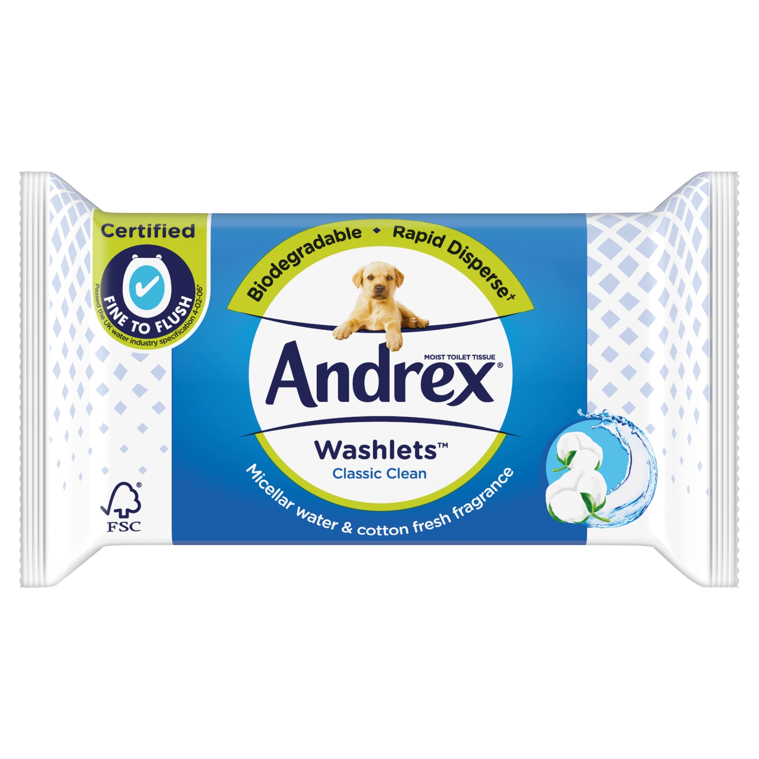 ANDREX CLASSIC CLEAN WASHLETS 36S - Image 1