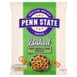 PENN STATE SOUR CREAM & CHIVE PRETZELS 175G