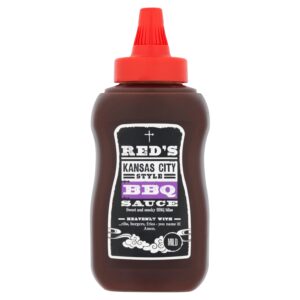 5039303002386_0.jpg REDS KANSAS CITY BBQ SAUCE MILD 320G