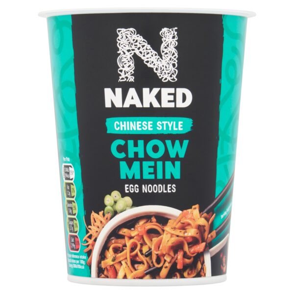 NAKED NOODLE CHOW MEIN POT SNACK 78G