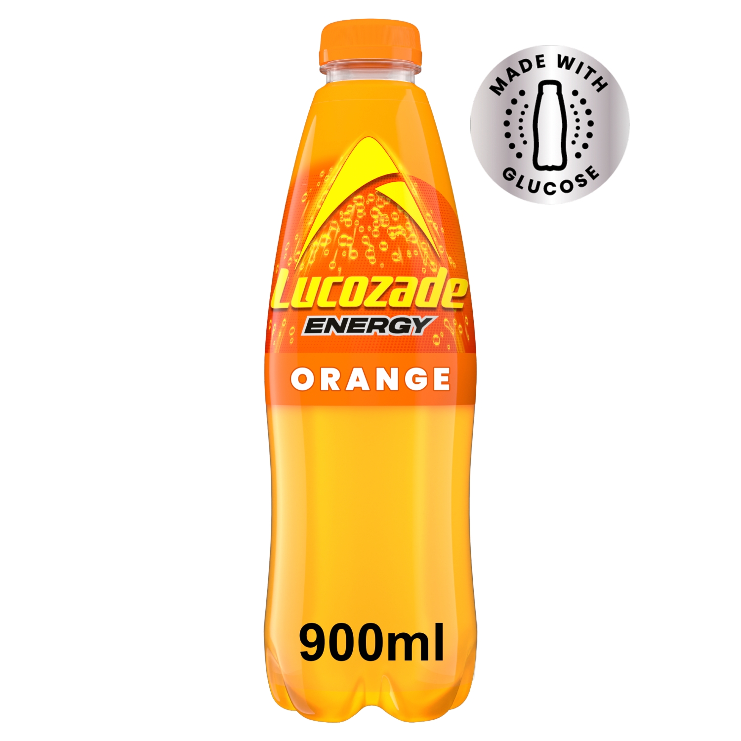 LUCOZADE ENERGY ORANGE 900ML - Image 1