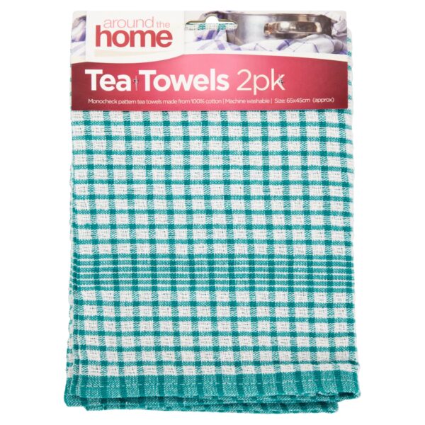 HOME ADDITIONS TEA TOWELS 2 PACK