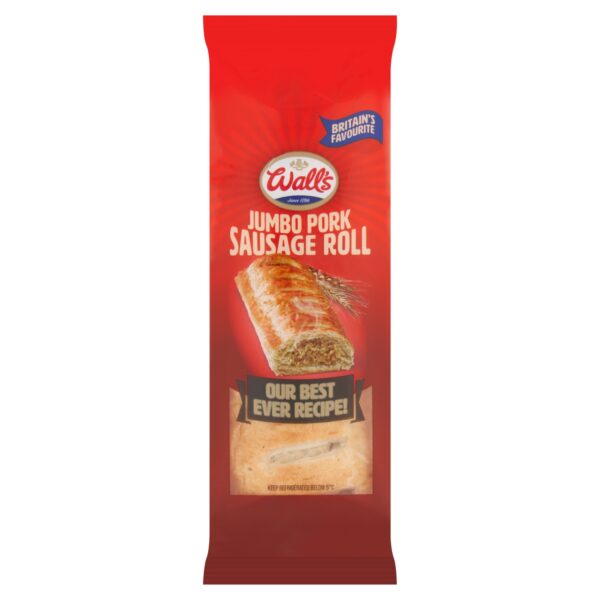 WALLS JUMBO SAUSAGE ROLL 130G
