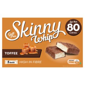Training Materials SKINNY WHIP TOFFEE AND CHOCOLATE 5 BARS 100G