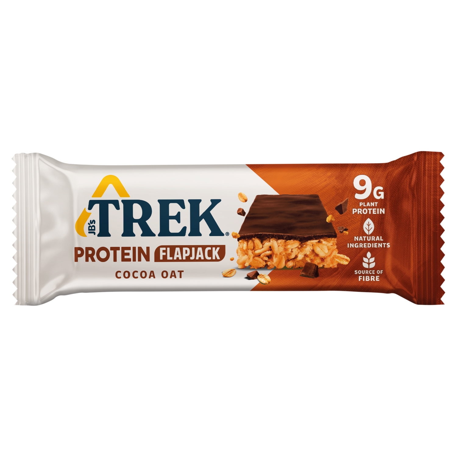 TREK COCOA OAT FLAPJACK 50G - Image 1