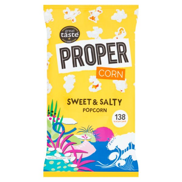 PROPERCORN SWEET & SALTY POPCORN 30G