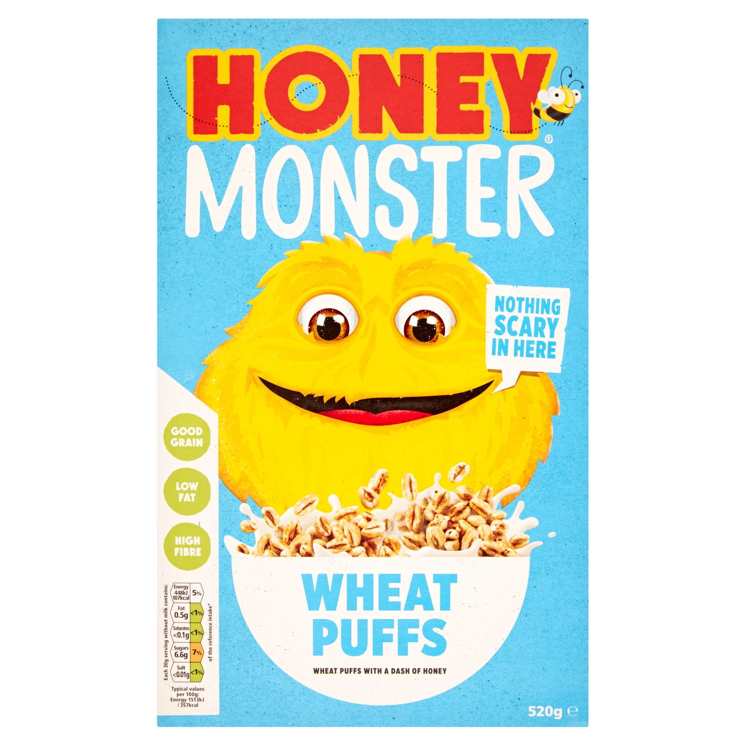 HONEY MONSTER WHEAT PUFFS 520G - Image 1