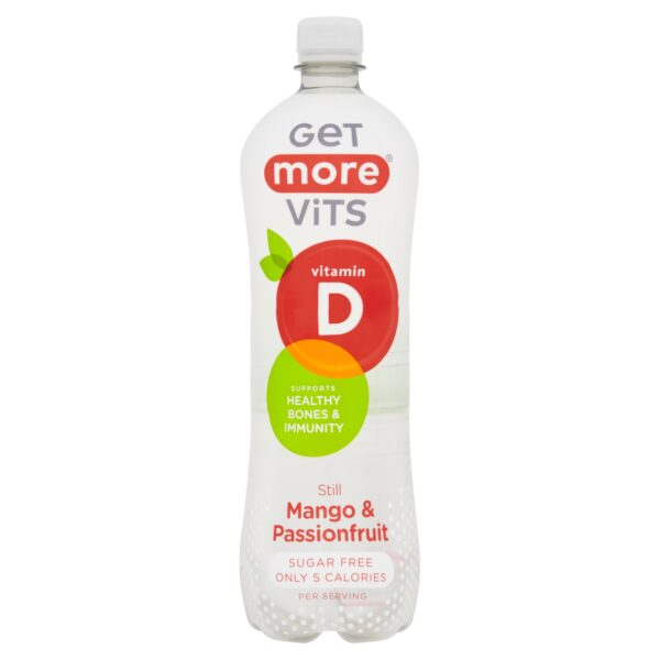 GET MORE VITS VITAMIN D STILL MANGO&PASSIONFRUIT1L