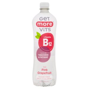 GET MORE VITS VITAMIN B12 STILL PINK GRAPEFRUIT 1L