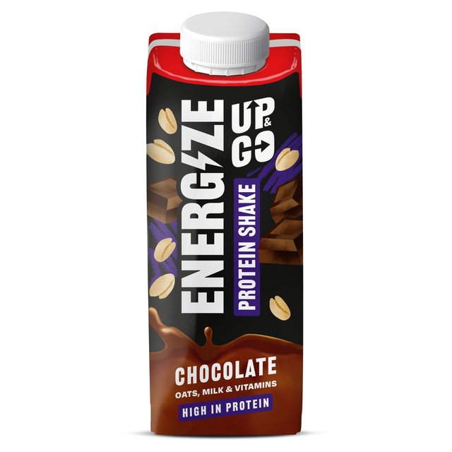 UP & GO ENERGIZE CHOCOLATE PROTEIN SHAKE 350ML - Image 1