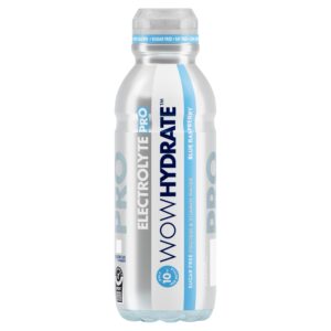 5060446100912_0.jpg WOW HYDRATE ELECTROLYTE PRO BLUE RASPBERRY 500ML