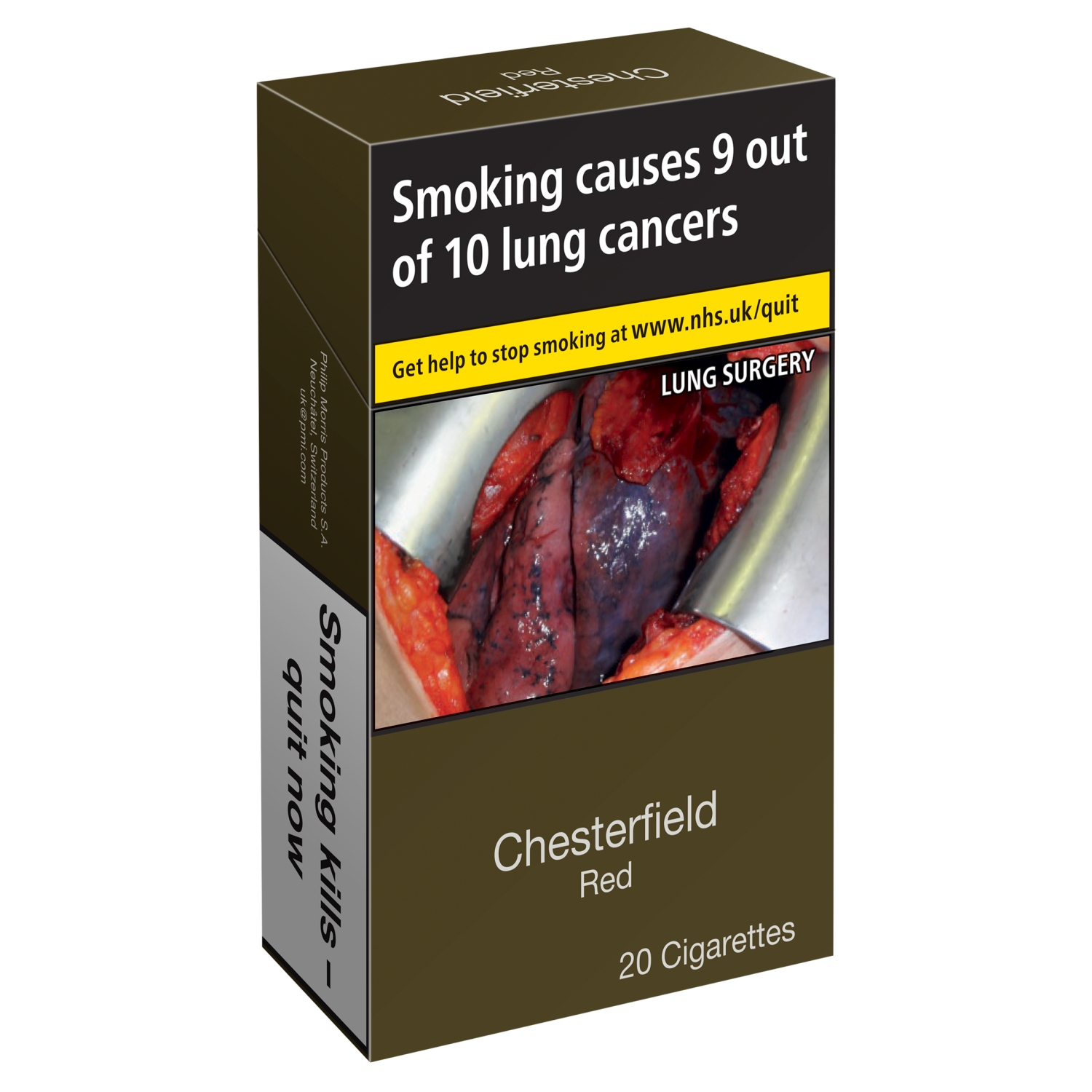 CHESTERFIELD RED 20 CIGARETTES - Image 1
