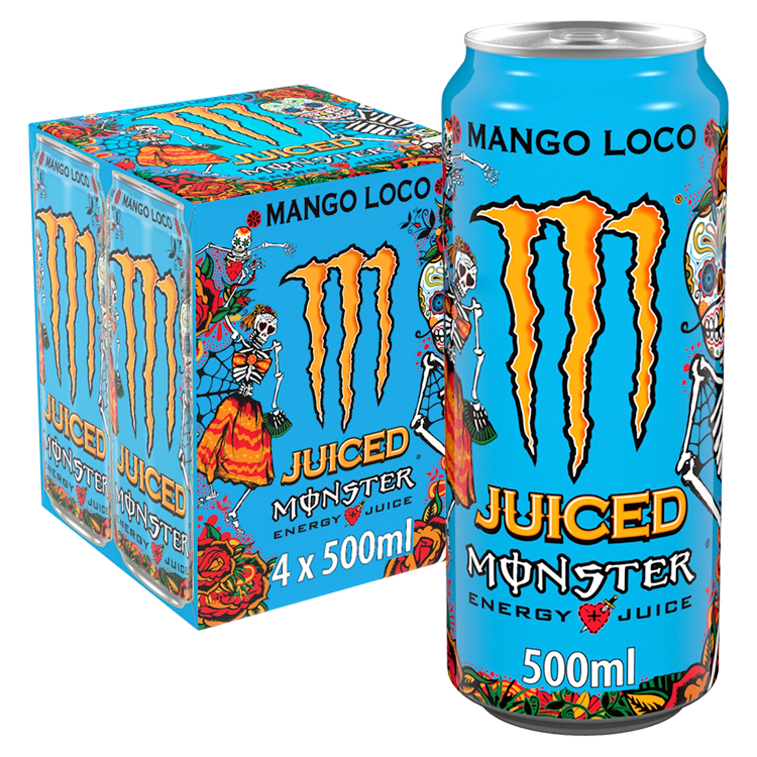 MONSTER MANGO LOCO 4X500ML - Image 1