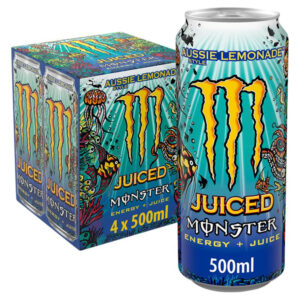 Training Materials MONSTER ENERGY AUSSIE STYLE LEMONADE 4 X 500ML
