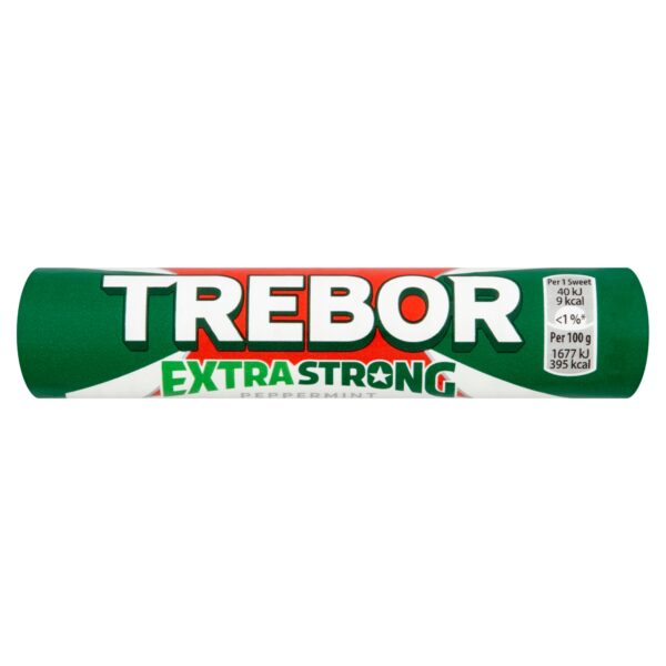 TREBOR EXTRA STRONG MINTS SINGLE