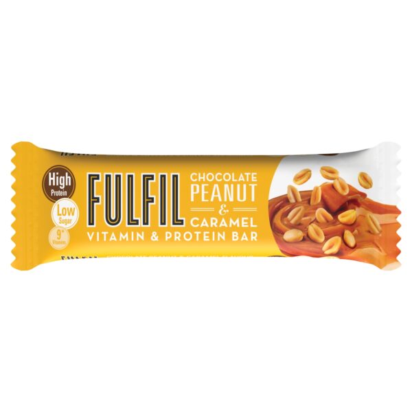 FULFIL PEANUT & CARAMEL VITAMIN & PROTEIN BAR 60G