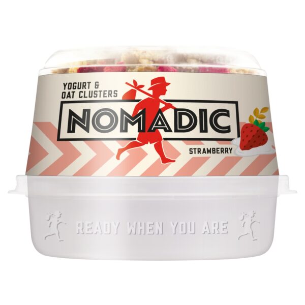 NOMADIC OAT CLUSTERS STRAWBERRY 169G