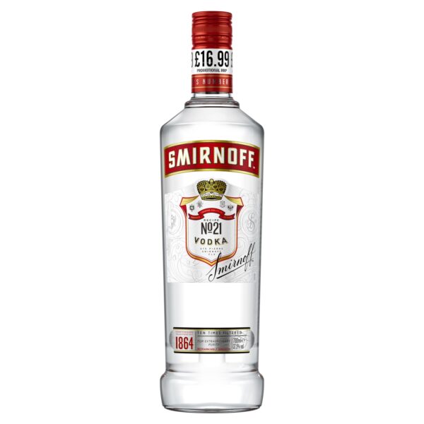 SMIRNOFF RED 70CL