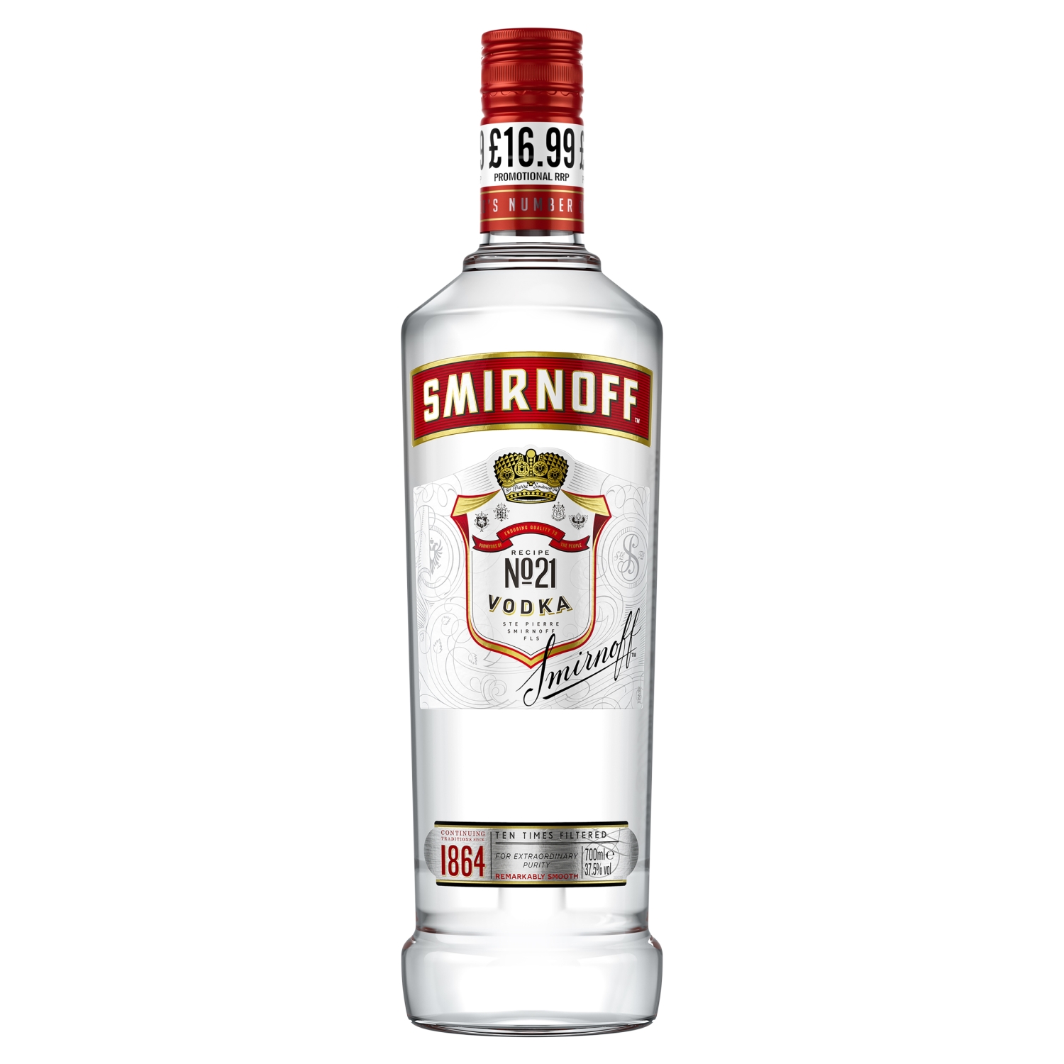 SMIRNOFF RED 70CL - Image 1