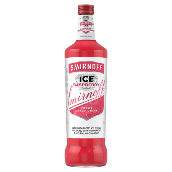 SMIRNOFF ICE RASPBERRY 70CL