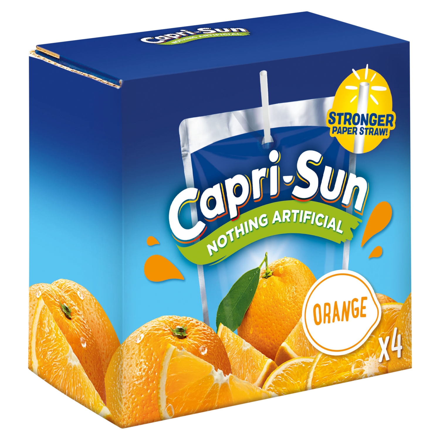 CAPRI-SUN ORANGE 4X200ML - Image 1