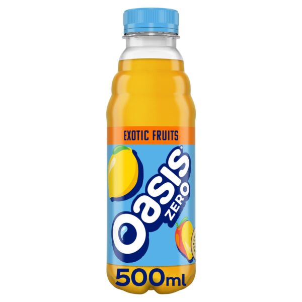 OASIS ZERO EXOTIC FRUIT 500ML