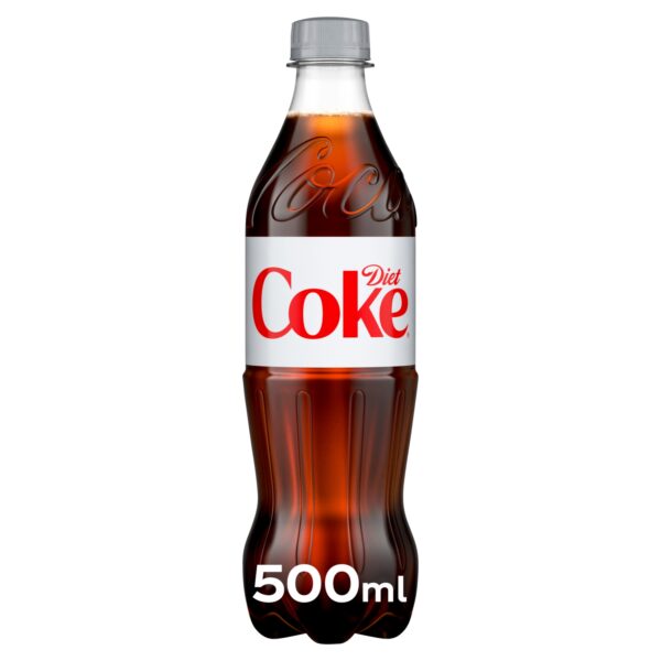 COCA COLA DIET BOTTLE 500ML