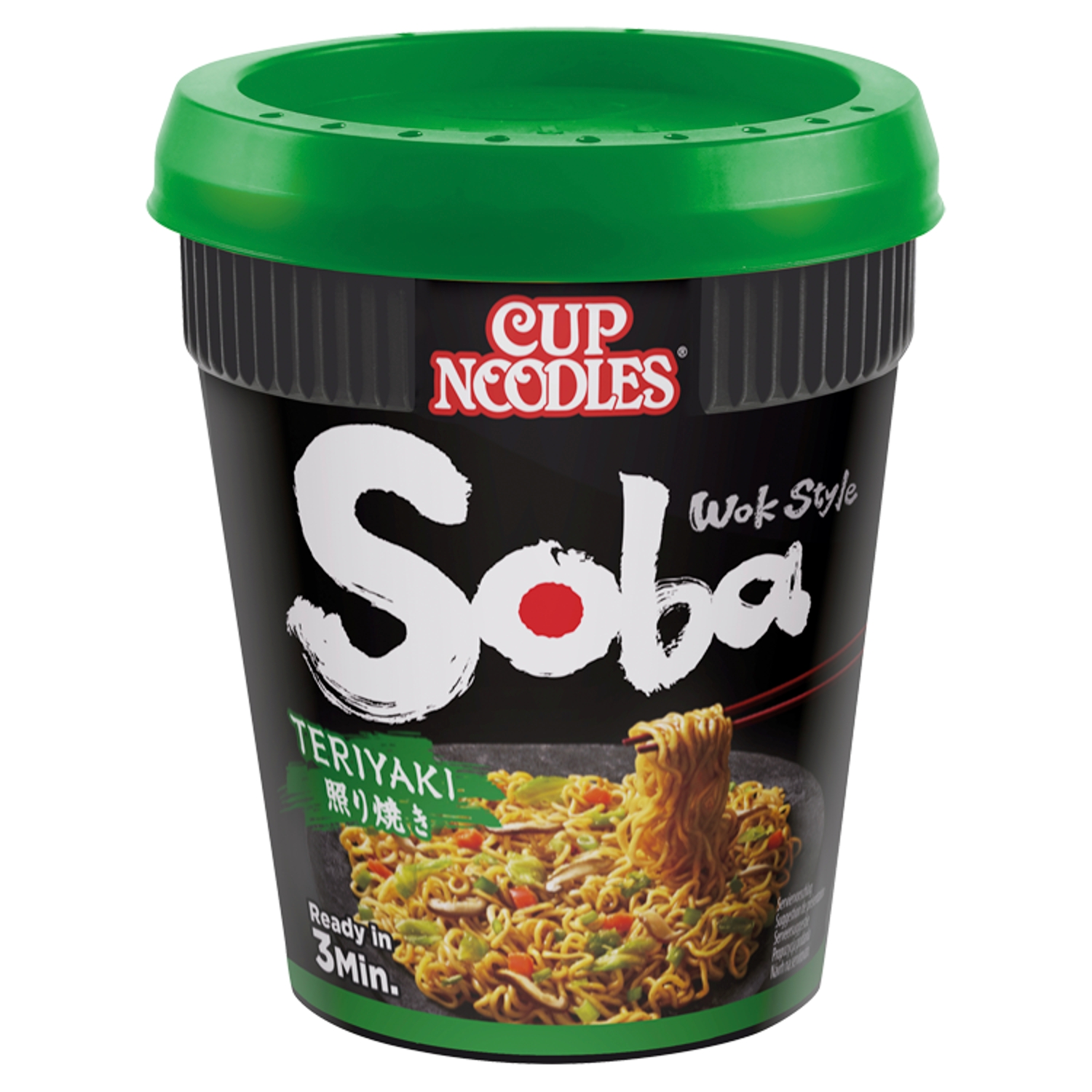 NISSIN SOBA TERIYAKI NOODLES YAKISOBA SAUCE 90G - Image 1